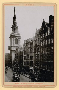 St Mary le Bow, Cheapside, London alkotó: English Photographer