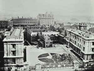 Szent Tamás Kórház: felülnézet, 1862 alkotó: English Photographer
