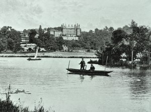 Csillag és harisnyakötő otthon, Richmond Hill, Richmond: általános nézet, 1895 alkotó: English Photographer