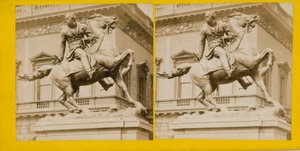 Sir James Outram tábornok szobra Kalkuttában, jelenleg a Waterloo Place-ben, JH Foley, RA alkotó: English Photographer