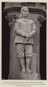 Thomas Sydenham, az angol Hippokratész szobra alkotó: English Photographer