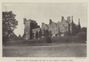 Stradey kastély, Carmarthen, Charles W Mansel Lewis székhelye alkotó: English Photographer