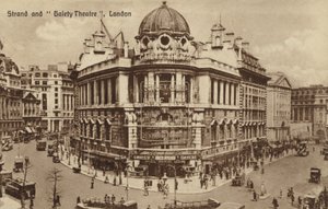 Strand és Gaiety Színház, London alkotó: English Photographer