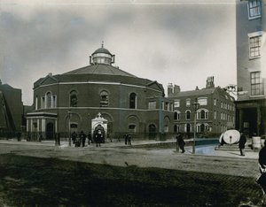 Surrey kápolna, Blackfriars Road, Southwark (Rowland Hills Chapel) alkotó: English Photographer