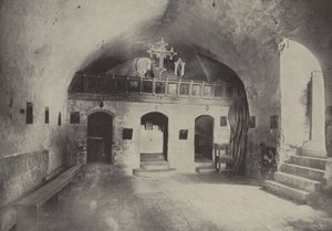 Krisztus zsinagógája Názáretben, ahol Krisztus első prédikációját tartotta alkotó: English Photographer