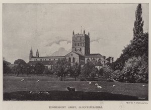 Tewkesbury apátság, Gloucestershire alkotó: English Photographer
