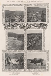 Az 1. skót gárda útja a szállítási nehézségből alkotó: English Photographer