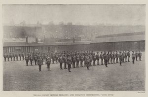 A 67. század Imperial Yeomanry, Lord Dunravens Sharpshooters, dél felé tart alkotó: English Photographer