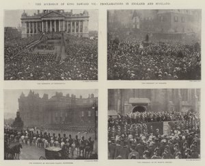 VII. Edward király csatlakozása, Kiáltványok Angliában és Skóciában alkotó: English Photographer