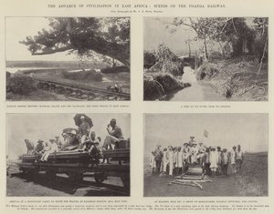 A civilizáció előrehaladása Kelet-Afrikában, Jelenetek az ugandai vasúton alkotó: English Photographer