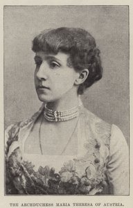 Mária Terézia osztrák főhercegnő alkotó: English Photographer
