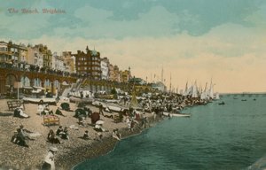 The Beach, Brighton. 1913-ban feladott képeslap. alkotó: English Photographer