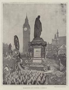 A Beaconsfield-szobor, Westminster, a Primrose napján