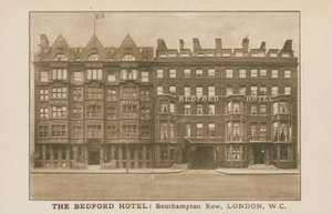 A Bedford Hotel, Southampton Row, London alkotó: English Photographer