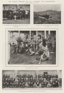 Az 1901-es bisleyi találkozó, győztesek és versenyzők