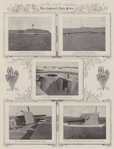 Az elfoglalt taku erődök, 1900