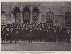 Az egyház és a nézeteltérés, nonkonformista miniszterek látogatása York érsénél Bishopthorpe-ban, augusztus 8.