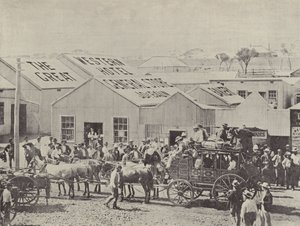 A Coach Office, Bayley Street, Coolgardie, WA alkotó: English Photographer