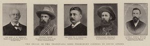 A Transvaal válsága, néhány kiemelkedő személyiség Dél-Afrikában alkotó: English Photographer