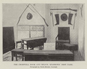 Der Cromwell-Raum und Relikte, Sparrows Nest Park von English Photographer