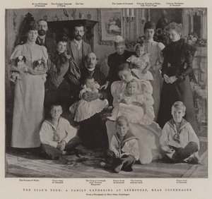 A Czars Tour, egy családi összejövetel a Koppenhága melletti Bernstorfban alkotó: English Photographer
