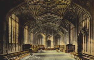 The Divinity School, Oxford (színes fotó) alkotó: English Photographer