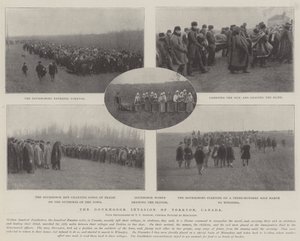 Doukhobor invázió Yorktonban, Kanadában alkotó: English Photographer