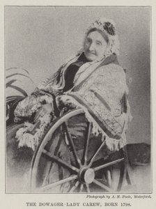 The Dowager Lady Carew, született 1798-ban alkotó: English Photographer