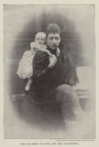Fife hercegnője és lánya alkotó: English Photographer