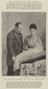 Fife hercege és hercegnője és a baba alkotó: English Photographer