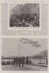 The Duke of Cornwall and Yorks Colonial Tour, Jelenetek Gibraltáron