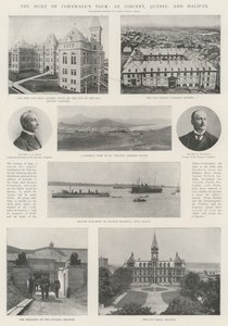 The Duke of Cornwalls Tour, St Vincent, Quebec és Halifax alkotó: English Photographer