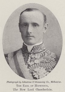 Hopetoun grófja, az új Lord Chamberlain alkotó: English Photographer