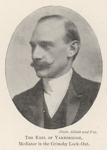 Yarborough grófja, közvetítő a grimsbyi zárlatban alkotó: English Photographer