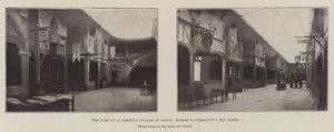A tűz a jótékonysági bazárban Párizsban, a Régi Párizst ábrázoló jelenetek alkotó: English Photographer