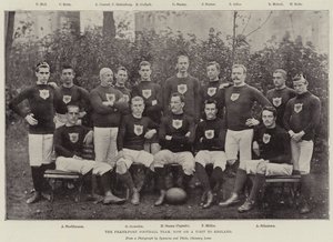 A Frankfort Football Team most Angliába látogat alkotó: English Photographer