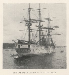 A német Stein hadihajó Doverben alkotó: English Photographer