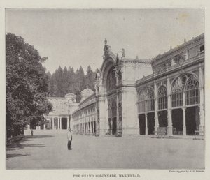 A nagy oszlopcsarnok, Marienbad alkotó: English Photographer