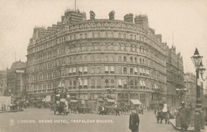 A Grand Hotel, Trafalgar Square, London alkotó: English Photographer