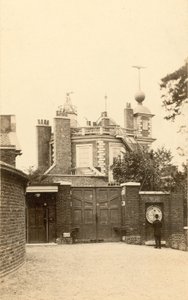 A Greenwichi Obszervatórium és a galvánóra alkotó: English Photographer