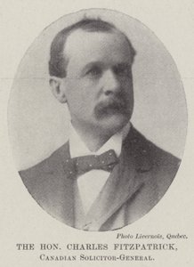 A tisztelt Charles Fitzpatrick, kanadai főügyész alkotó: English Photographer