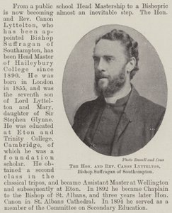 A tisztelt Lyttelton kanonok, Suffragan southamptoni püspök alkotó: English Photographer