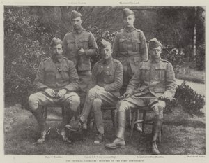 A birodalmi Yeomanry, az első kontingens tisztjei alkotó: English Photographer
