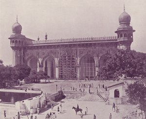 A Jumma Musjid, Hyderabad alkotó: English Photographer