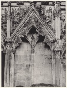 The Lady Chapel, Ely Cathedral: South Side, III (b/w photo) alkotó: English Photographer