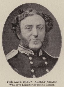 A néhai Albert Grant báró alkotó: English Photographer