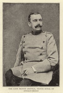 A néhai Lipót herceg, Anhalt-Dessau királyi hercege alkotó: English Photographer