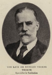 A néhai Sir Richard Thorne Thorne alkotó: English Photographer