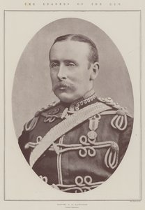 A CIV vezetői, W H Mackinnon ezredes, parancsnok ezredes