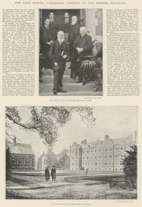 A Leys Iskola, Cambridge, a Tudományos épületek megnyitása